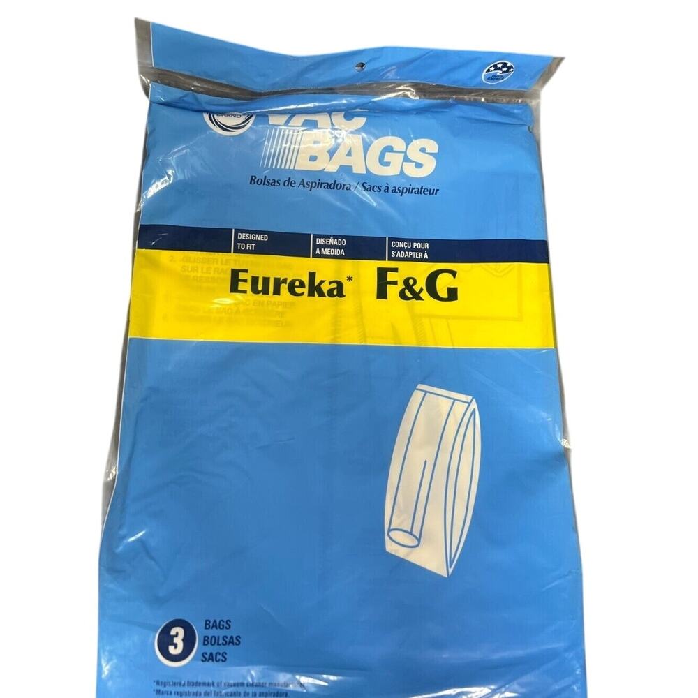 Eureka Vacuum Bags Type F & G 3 Pack by DVC